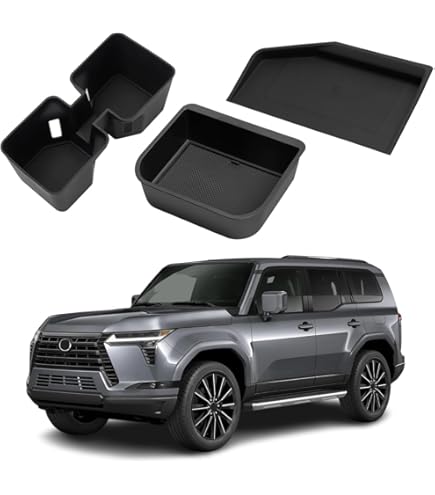 Amazon.com: HIRUFAIT for Lexus GX550 Armrest Hidden Storage Box GX
